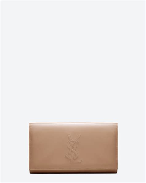 ysl tassel clutch beige|YSL tuxedo clutch.